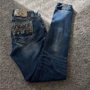 Dark wash Miss me skinny jeans